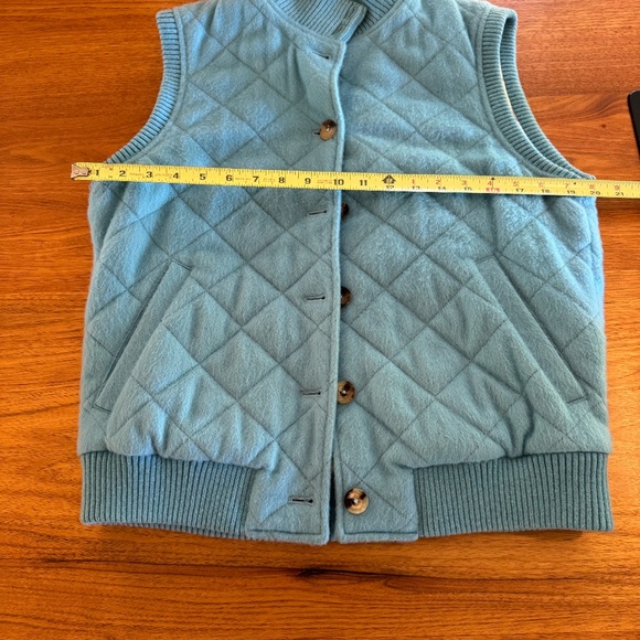 Vintage Loro Piana 100% Cashmere Vest, Size Large - Picture 13 of 13